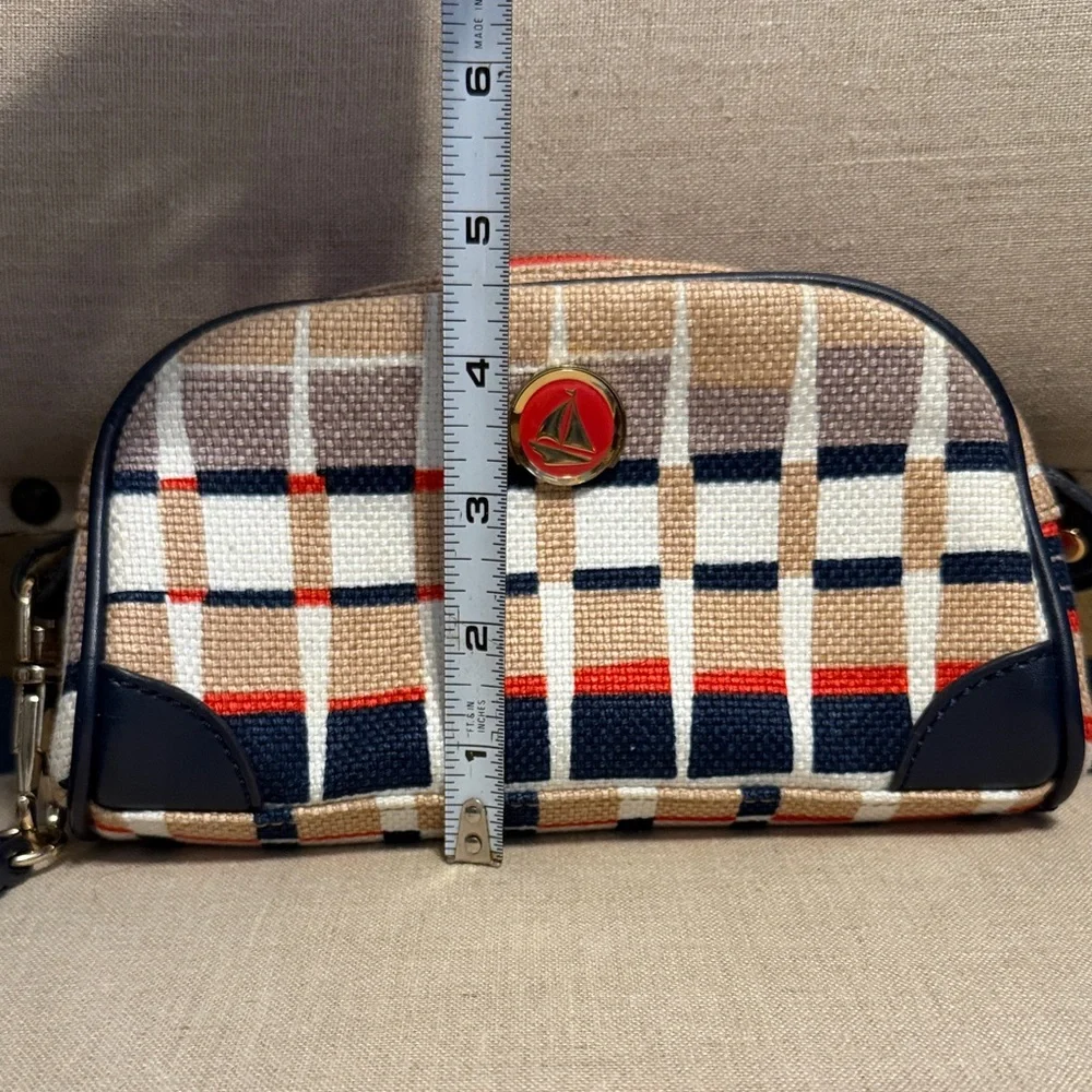 Spartina 449 Plaid Small Wristlet/Clutch